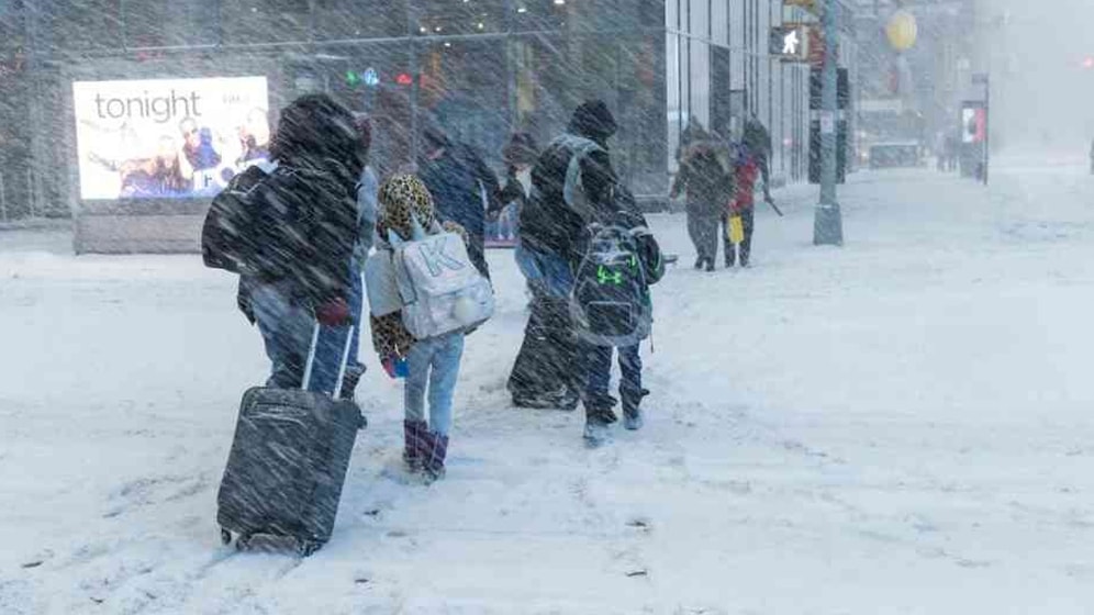 Historic Snowstorm in the U.S.