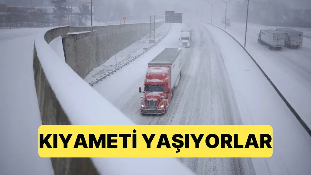 ABD Kıyameti Yaşıyor: 13 Bin Uçuş İptal Edildi, 500 Bin Evde Elektrik Gitti