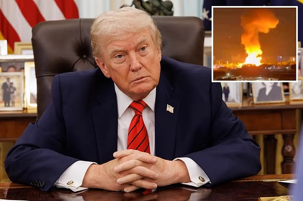 Trump yaşananları "tarihi" olarak niteledi.