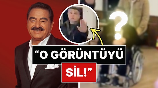 İbrahim Tatlıses'in Korumasından Görüntü Alan Muhabirlere Sert ve Panik Çıkış!