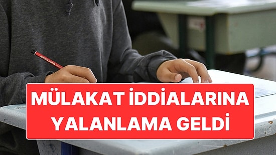 Proje Okullara Girmek İçin LGS’ye Ek Olarak Mülakat Şartı Gelecek İddiasına Yalanlama