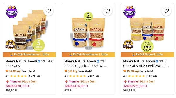 Kahvaltıların vazgeçilmezi Mom's Natural Foods granolalarda ise kaçırılmayacak bir 3 Al 2 Öde kampanyası başladı!