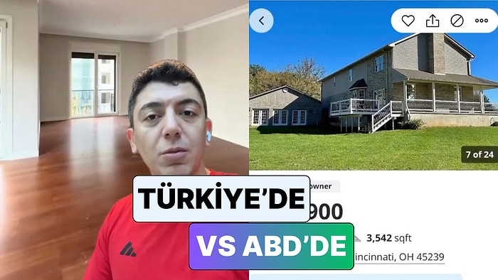 Bir İçerik Üreticisi Suadiye'de Yaklaşık 42 Milyona Satılan Evle ABD'deki Evleri Karşılaştırdı