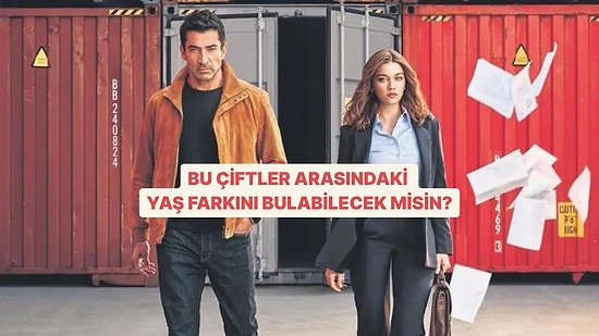 Bu Dizi Çiftlerinin Arasındaki Yaş Farkını Bulabilecek misin?