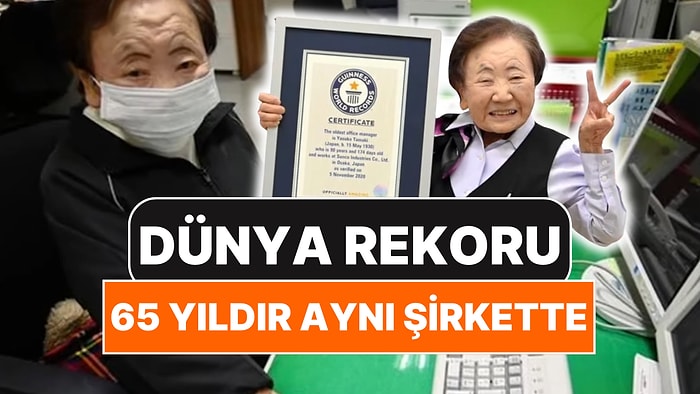 Rekorlar Kitabına Girdi: 65 Yıldır Aynı Şirkette Aynı Pozisyonda Çalışıyor
