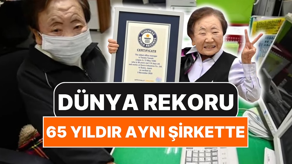 Rekorlar Kitabına Girdi: 65 Yıldır Aynı Şirkette Aynı Pozisyonda Çalışıyor