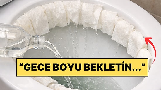 Saatlerce Ovalama Çilesi Bitti: Klozetteki Kireci Kendiliğinden Eriten Doğal Mucize