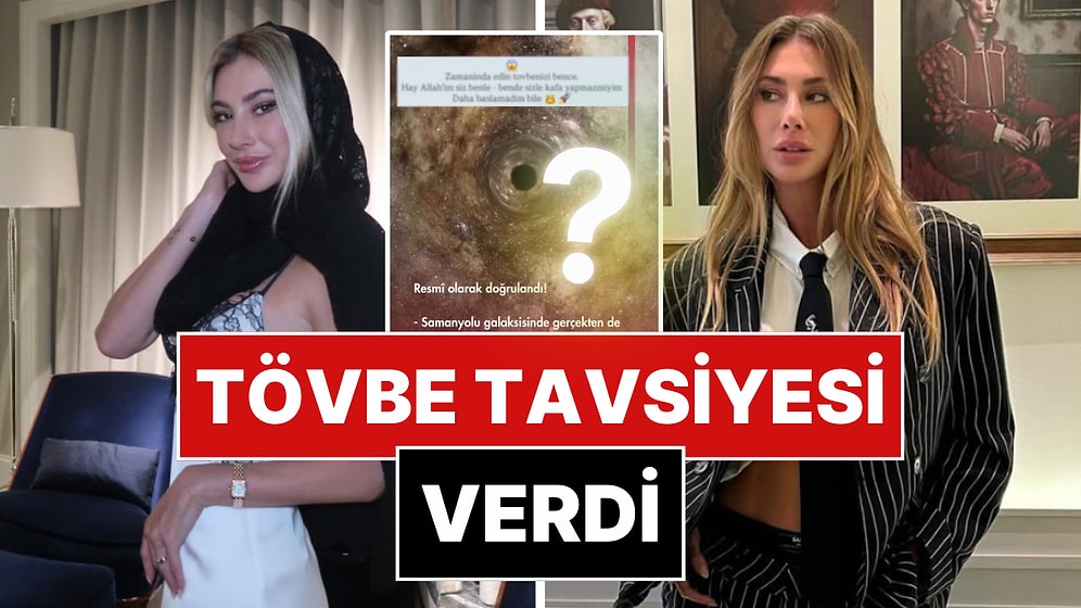 Dini Paylaşımlarıyla Dikkat Çeken Şeyma Subaşı'ndan Tövbe Tavsiyesi!