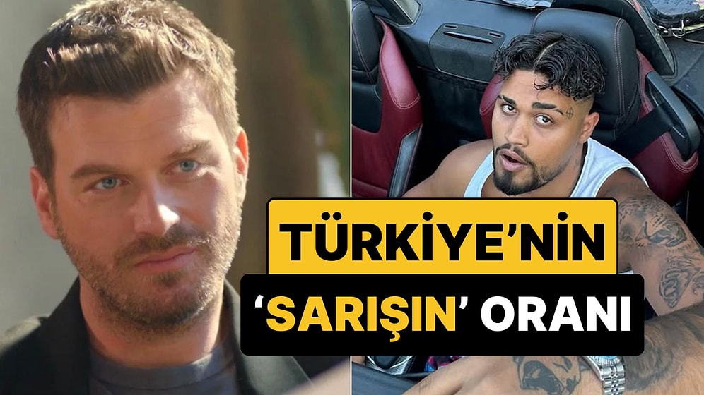 Dünyada En Çok Sarışın Nerede Yaşıyor? İşte Türkiye'nin Sıralaması!