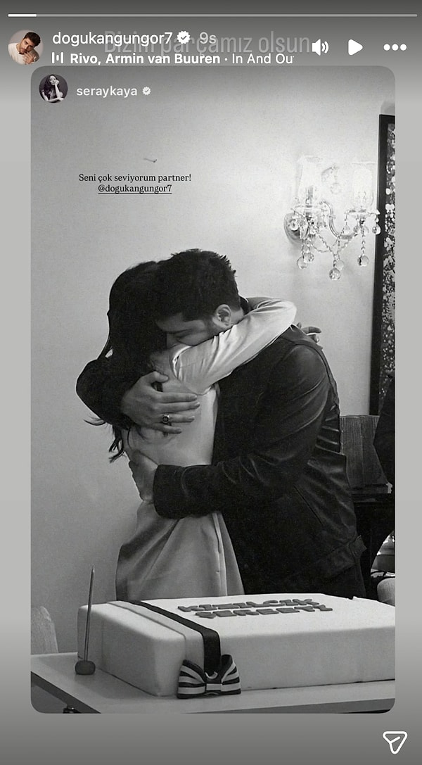 Doğukan Güngör'ün Kızılcık Şerbeti'ndeki partneri Seray Kaya'dan veda paylaşımı!