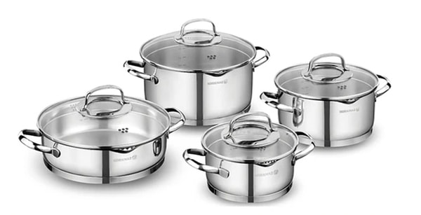 Mutfakta paslanmaz çelik kalitesiyle uzun ömürlü ve sağlıklı yemeklerin adresi.