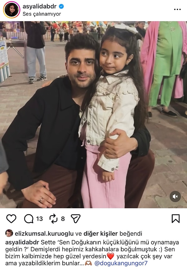 Kızılcık Şerbeti'nde Nursema'nın küçüklüğünü canlandıran çocuk oyuncu, Doğukan Güngör'e veda paylaşımı yayınladı.