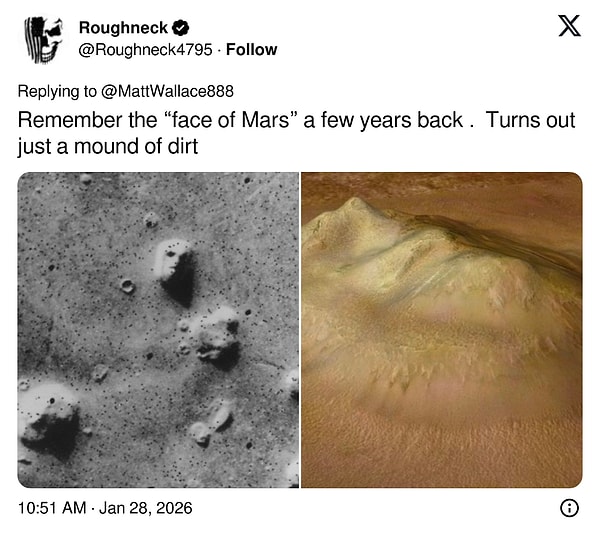 Bunun sık yaşanan bir göz yanılsaması olduğunu düşünenler ise çoğunlukta.