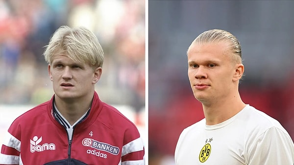Erling Haaland futbolcu bir babanın oğlu...