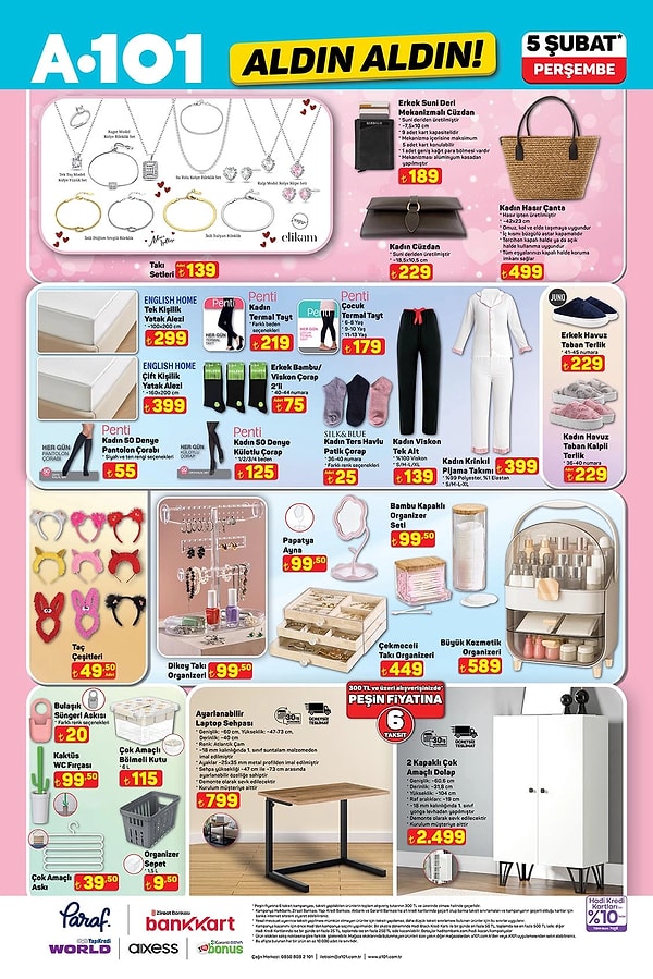 English Home Çift Kişilik Yatak Alezi 399 TL