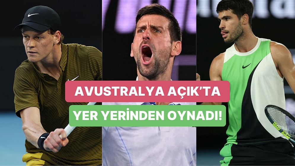 Avustralya Açık'ta Kartlar Yeniden Dağıtıldı: Alcaraz'ın Turşu Suyu ve Djokovic'in Geri Dönüşü Yıkım Getirdi!