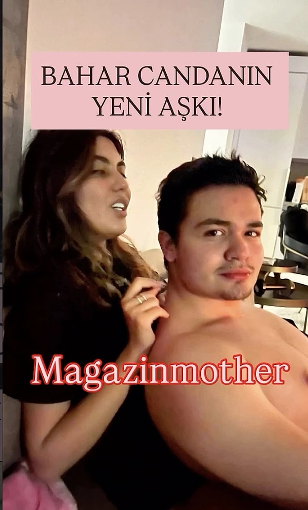 Sosyal medyada her adımıyla olay olan Bahar Candan, bu kez aşk iddiasıyla gündemde.