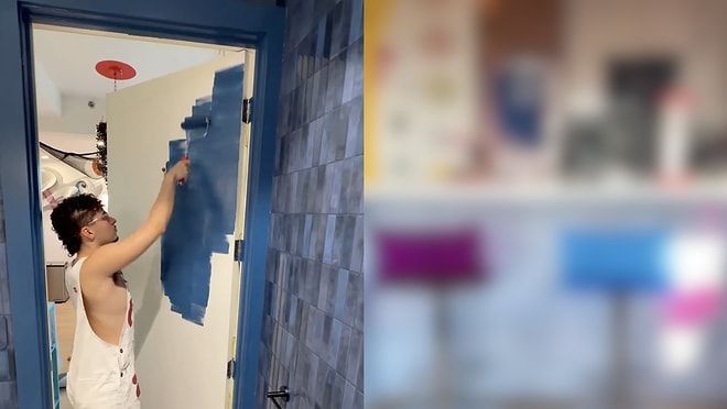 Tired of Bland Designs, This Young Man Turned His Home Into a Colorful Masterpiece
