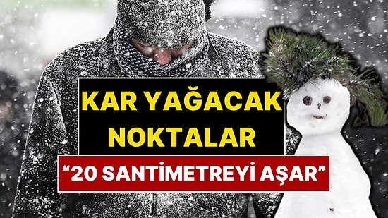 Meteoroloji Uzmanı Hüseyin Öztel’den “Kar Kalınlığı 20 Santimetreyi Aşabilir” Uyarısı