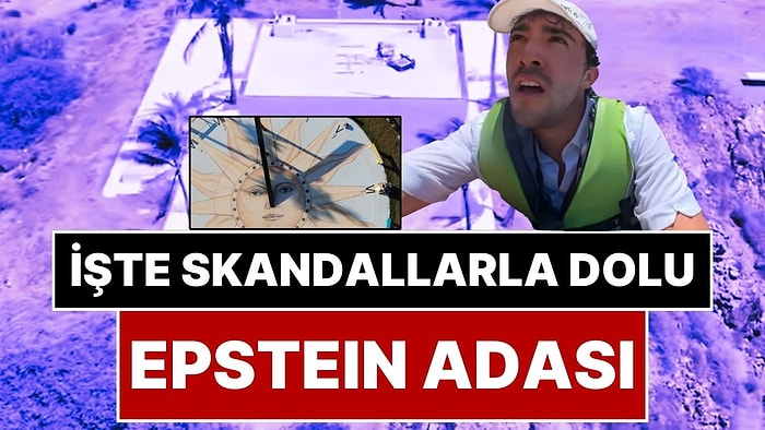Tüm Dünyada Şok Etkisi Yaratan Epstein Skandallarının Yaşandığı 'Epstein Adası'nın Görüntüleri İfşa Oldu
