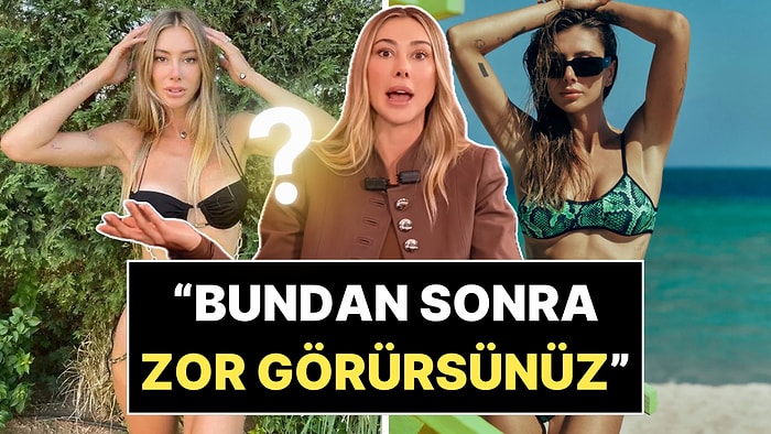Şeyma Subaşı'nın "Bikinili Fotoğraflarımı Bundan Sonra Zor Görürsünüz" Çıkışı Gündem Oldu