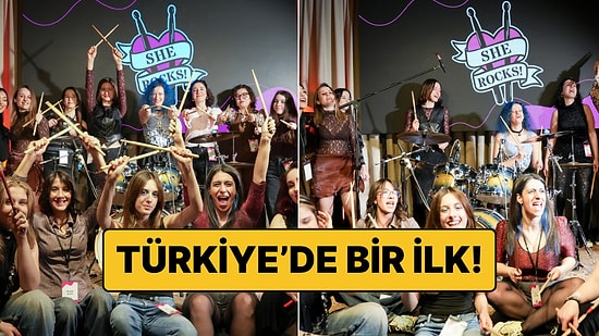 Türkiye’de Bir İlk: 15 Kadın Baterist Sahnede Buluştu