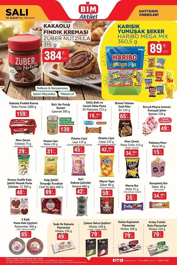 Züber Nutzilla Kakaolu Fındık Kreması 315 gr 384 TL