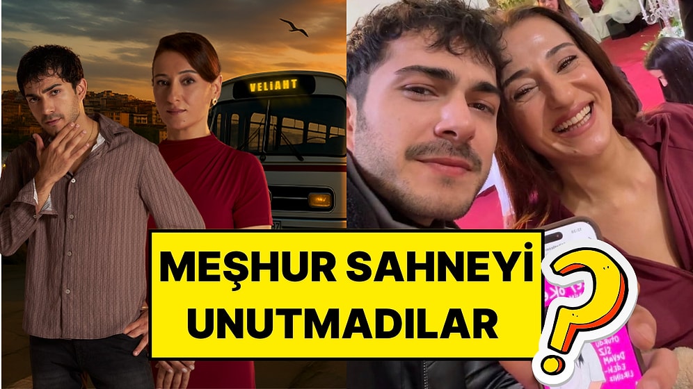 Veliaht’ta Derya Karadaş’ın Aile Arasında Filmindeki Unutulmaz Sahnesini Andılar