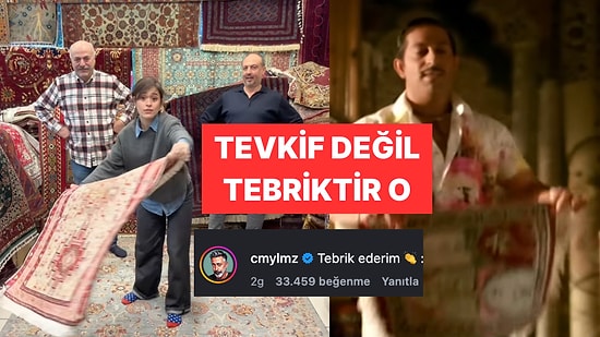 Cem Yılmaz'dan Videosunda G.O.R.A. Göndermesi Yapan Halıcıya Yanıt Gecikmedi
