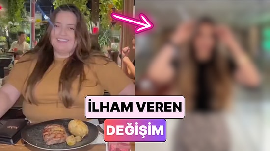 Bir Kadın Kilo Verme Sürecinde Gösterdiği Çabayı ve Sonunda Yaşadığı Değişimi Paylaştı