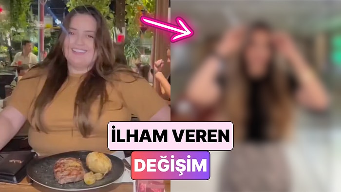 Bir Kadın Kilo Verme Sürecinde Gösterdiği Çabayı ve Sonunda Yaşadığı Değişimi Paylaştı