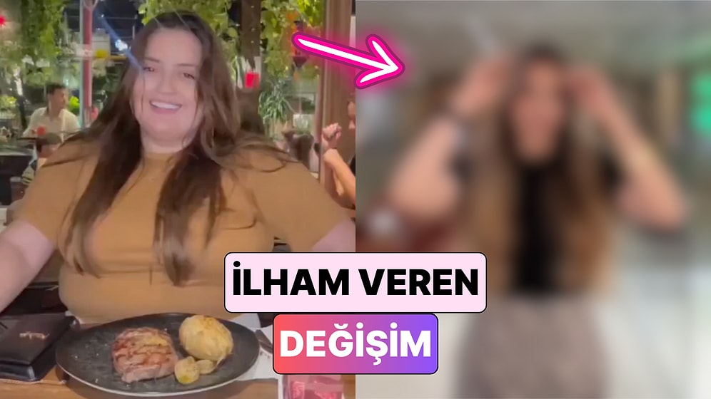 Bir Kadın Kilo Verme Sürecinde Gösterdiği Çabayı ve Sonunda Yaşadığı Değişimi Paylaştı