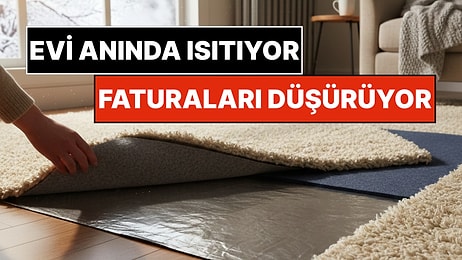 Tüm Yalıtımlara Taş Çıkarır! Kışın Yere Serdiğiniz Tek Malzeme ile Evinizi Daha Hızlı Isıtın