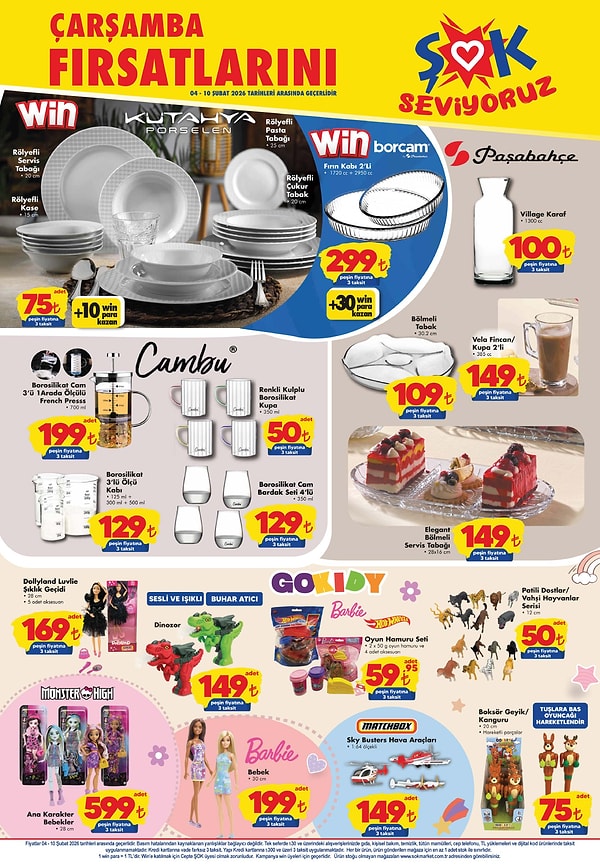 Kütahya Porselen Rölfeyli Servis Tabağı 75 TL