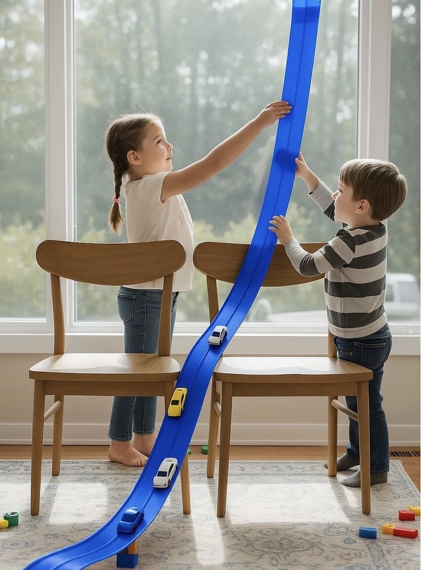 4.5 metrelik vantuzlu yarış pisti seti 999 TL fiyatıyla dikkat çekiyor;