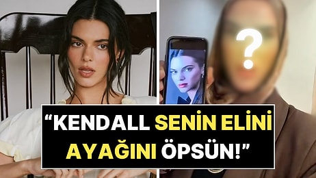 Kendall Jenner'a Benzediğini Düşünen Kadın, X'in Diline Fena Düştü!