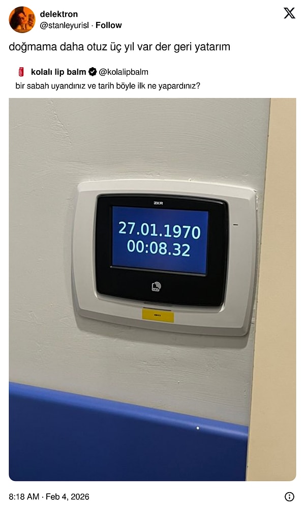 İlginç bir yanıt.