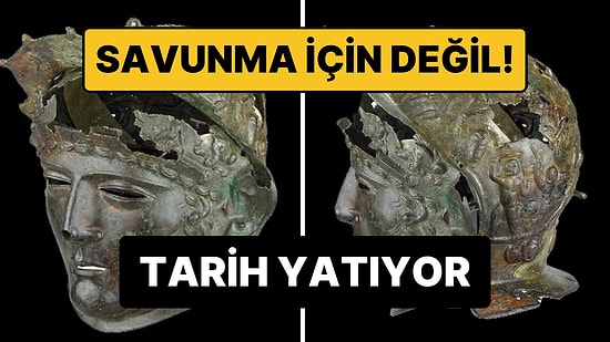 Sadece Savaş İçin Yapılmamış! 1.900 Yıllık Maskeli Miğferin Asıl Amacı Ortaya Çıktı