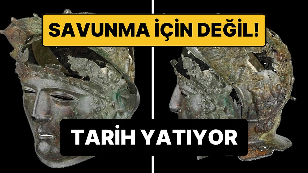 Sadece Savaş İçin Yapılmamış! 1.900 Yıllık Maskeli Miğferin Asıl Amacı Ortaya Çıktı