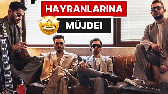 Sahnelere Geri Dönen Adamlar Grubu İlk Konser Tarihini Açıkladı