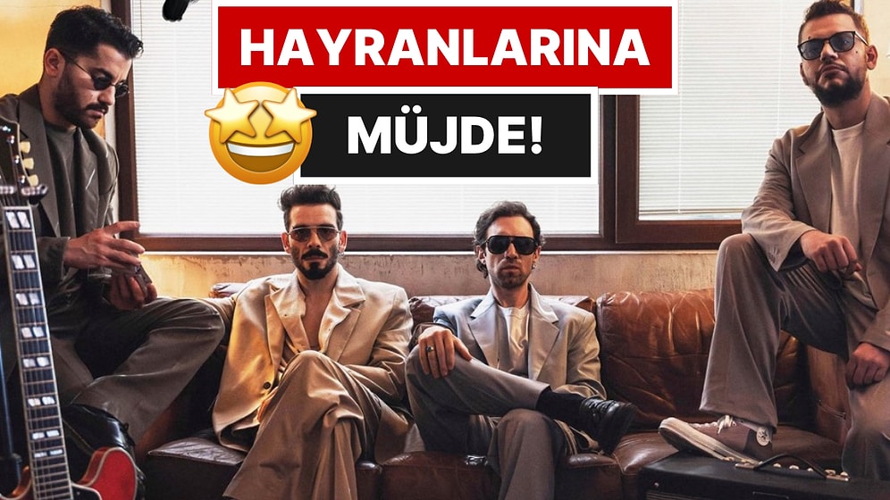 Sahnelere Geri Dönen Adamlar Grubu İlk Konser Tarihini Açıkladı