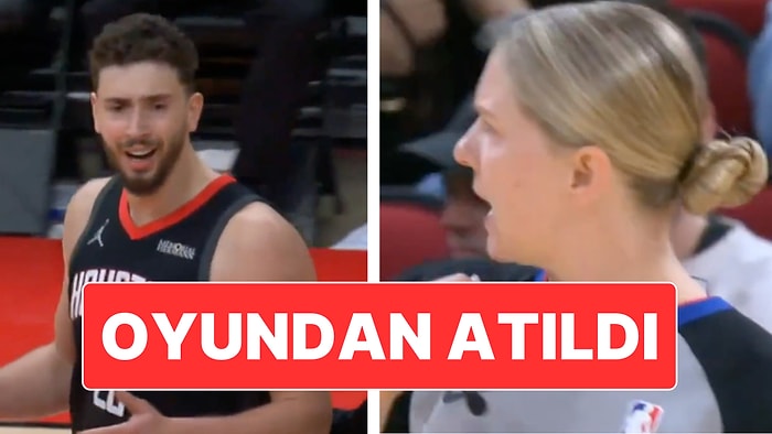 Alperen Şengün Maçta Kadın Hakeme Küfür Ettiği Gerekçesiyle Oyundan Atıldı