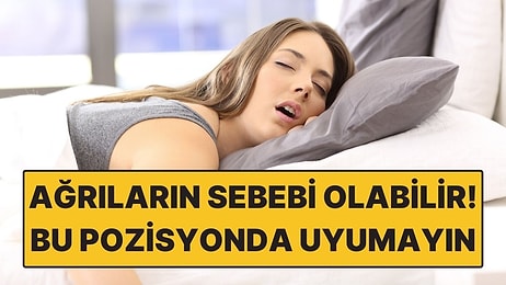 Sabah Ağrılarının Sebebi Olabilir! Uzmanlar Tehlikeli Uyku Pozisyonuna Karşı Uyardı