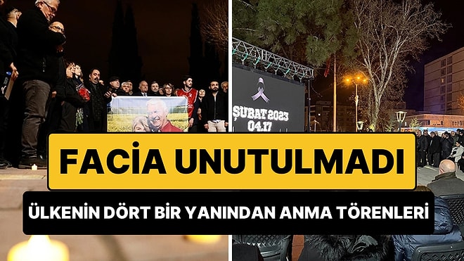 6 Şubat Depremlerinin Üçüncü Yılında Türkiye Genelinde Anma Törenleri Düzenlendi