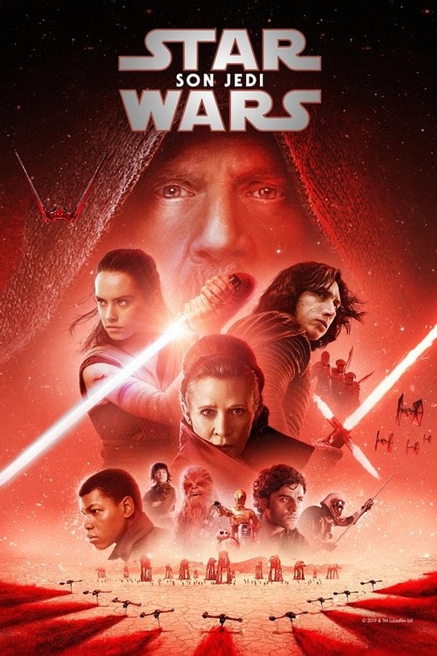 Yıldız Savaşları: Bölüm 8 - Son Jedi Posteri