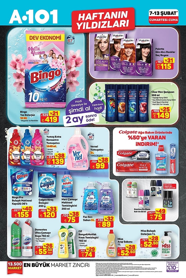 Bingo Pro Bulaşık Makinesi Kapsülü 36'lı 155 TL