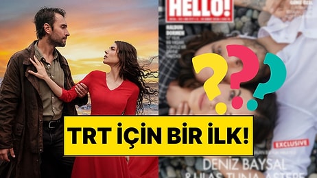 TRT İçin Bir İlkti: Deniz Baysal ve Ulaş Tuna Astepe’nin Dergi Pozları Beğeni Aldı!