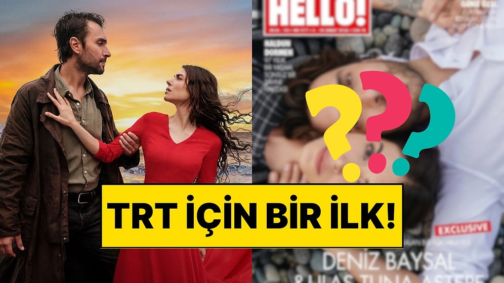 TRT İçin Bir İlkti: Deniz Baysal ve Ulaş Tuna Astepe’nin Dergi Pozları Beğeni Aldı!