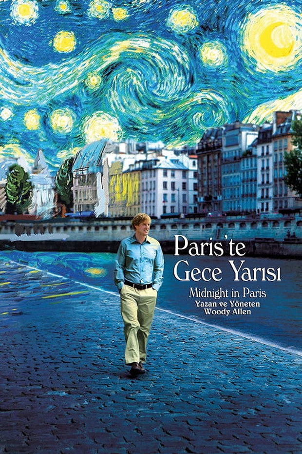 Paris'te Gece Yarısı Posteri