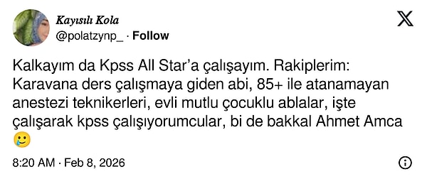 Beklenen ilginin yüksek olmasıyla 2026 sınavına all star benzetmesi de yapıldı.